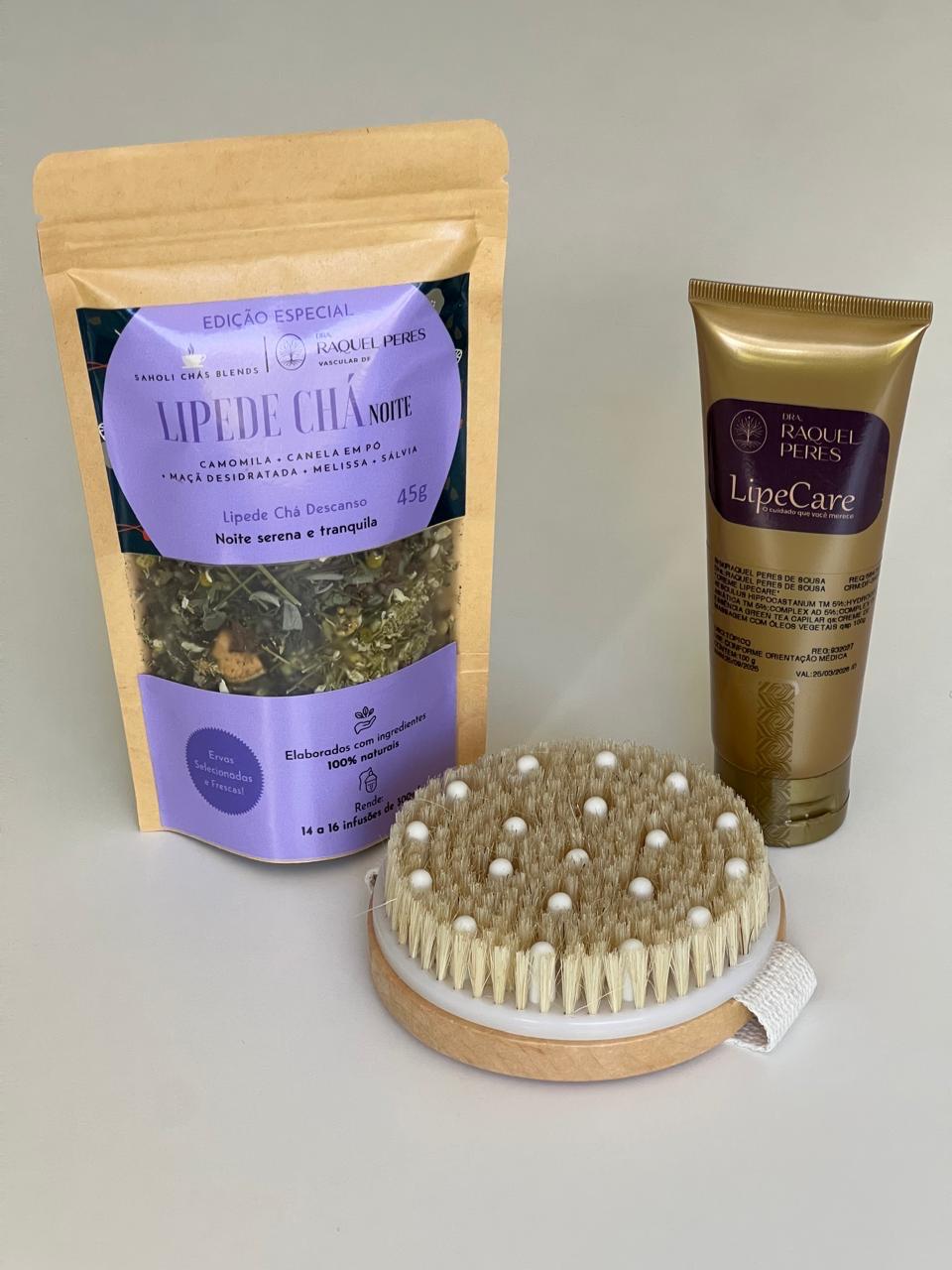 LipeCare + Escova + LipedeChá Noite