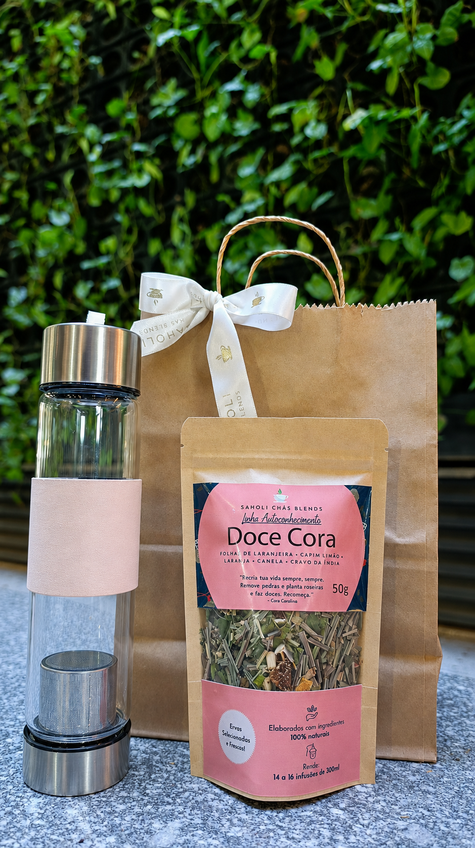 Kit Blend Doce Cora + Garrafa