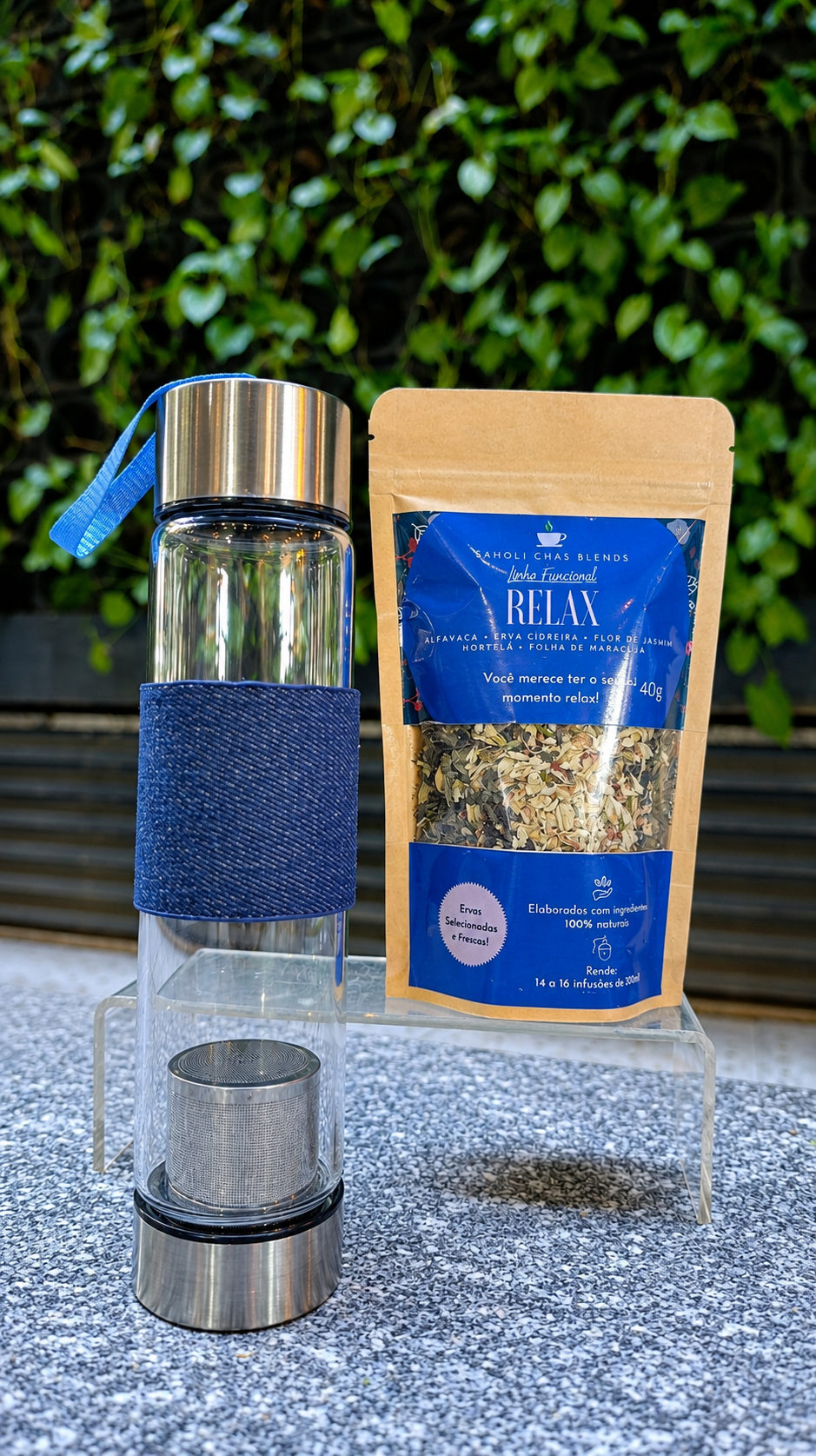 Kit Blend Relax + Garrafa