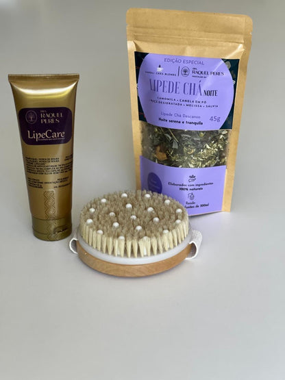 LipeCare + Escova + LipedeChá Noite