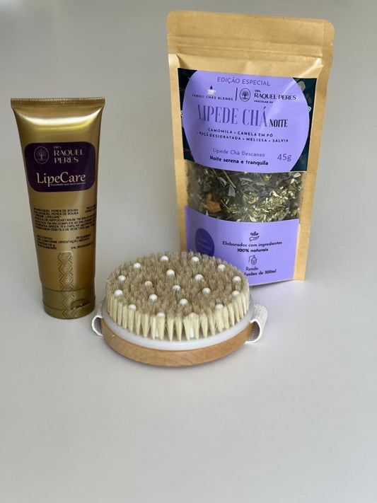 LipeCare + Escova + LipedeChá Noite