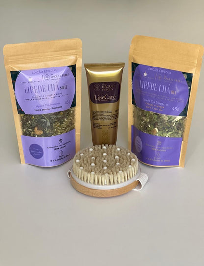 LipeCare + Escova + LipedeChá Dia e Noite