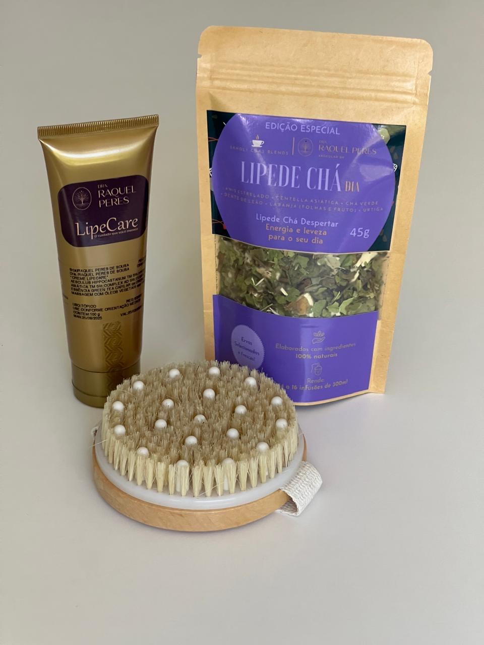 LipeCare + Escova + LipedeChá Dia