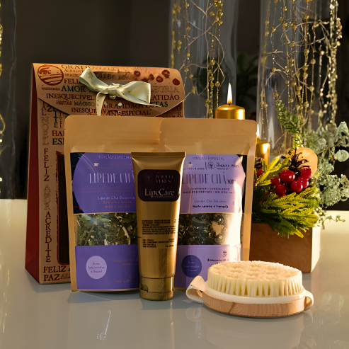 LipeCare + Escova + LipedeChá Dia e Noite