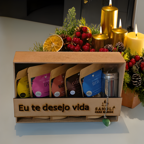 Kit com 05 minis Blends