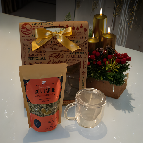 Kit 1 Chá + Xicara com Infusor